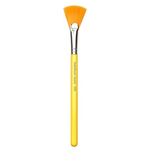 Bdellium Tools Studio Line Spa Fan Brush, Yellow