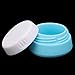 Rockrok Travel Containers, Squeezable Toiletry Containers TSA Approved Silicone Cream Jar with Sealed Lids for Cosmetics, Shampoo, Lotion, Conditioner ( Pack of 3 )