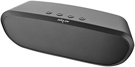 Music Boxes Zealot S9 Bluetooth Speaker FM Radio Support TF Card AUX U Disk (Black)