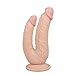YLJB Dual Head Suction Cup Massager Full Body Hansfree Massage Wand Good Choice for Female