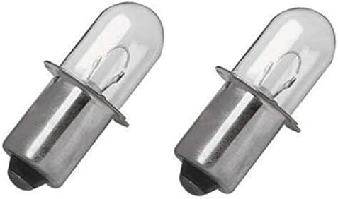 Lamp Bulb 18 Volt Xenon Flashlight Replacement Bulb R849-2 Pack