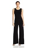 Norma Kamali Women's Sleeveless Shirred-Waist Jumpsuit