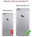 iPhone 6 Plus / 6s Plus Leather Wallet Case w/ RFID Blocking Technology & EMF Radiation Protection for Men & Women. Credit Card, ID Holder, Cell Phone Protector & Protective Cases Built To Last!