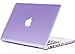 Kuzy Rubberized 13-Inch Hard Case See Thru for Macbook Pro 13.3-Inch - A1278 with or without Thunderbolt - Aluminum Unibody - Light Purple