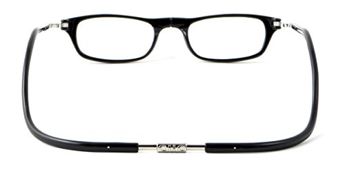 Clic Magnetic XXL Reading Glasses in black, +1.50