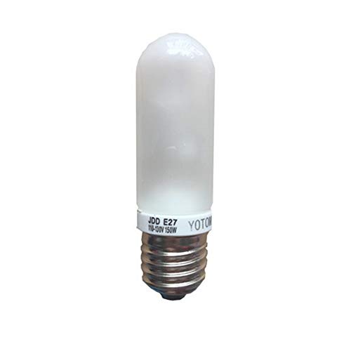 2X 150W Modeling Lamp Bulbs, 110V-130V Frosted Halogen Replacement Light Bulb for Photo Studio Strobe