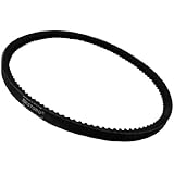 BESTORQ AX23 Rubber V-Belt, Raw Edge/Cogged, Black, 25" Length x 0.51" Width x 0.34" Height