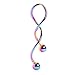Kiokioa Spiral Twist Navel Ring 316L Surgical Steel Body Piercing Rings14g
