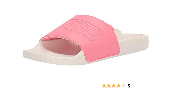 pink slide on vans