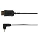 Lightweight Right Angle Mini to Standard Cable