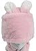 PULAMA Varied Animal Hats Gloves Scarf 3 in 1 Set -Costume Hood Toy (RABIT Pink)
