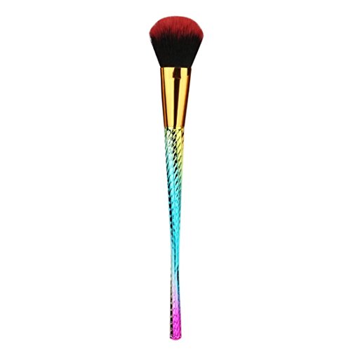 Kimloog 1pcs Multicolor Professional Makeup Brush Foundation Eyebrow Blush Cosmetic Concealer Brushes (B)