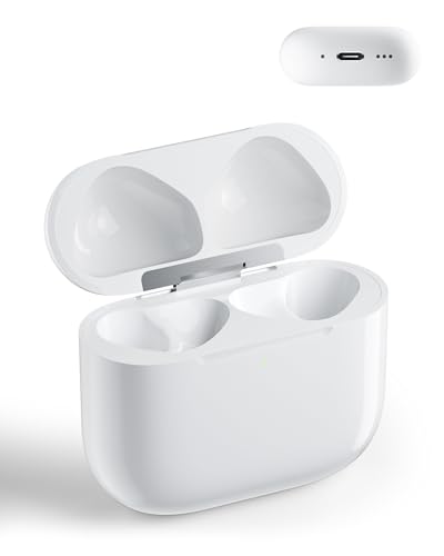 Wireless Charging Case Compatible with AirPods 4th Generation, USB-C Port Replacement Charging Case for AirPods 4, No Earbuds Included