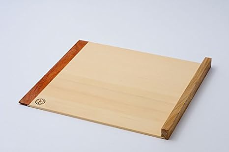 Amazon 日本製 職人手づくり 駒板 カリン ヒバ そば 蕎麦打ち道具 M 270 X 3mm 斜め枕 そば うどん用具 オンライン通販