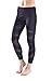ctshow Women's Long Mesh Workout Sports Tights Gym Yoga Pants leggings