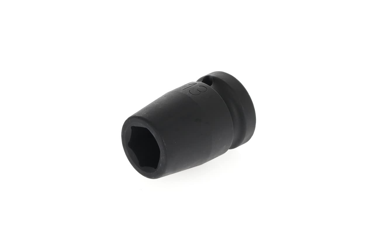 GEDORE Impact wrench socket, Socket, 1/2" 12.5 mm drive, Hex UD profile, SW 13 mm, Machine-operated, Automotive, K19 13 โ image 1