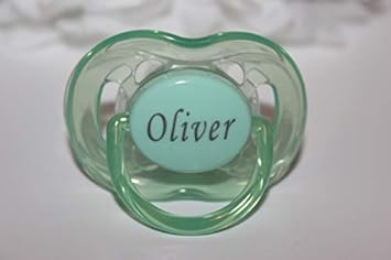 personalized pacifiers and bottles
