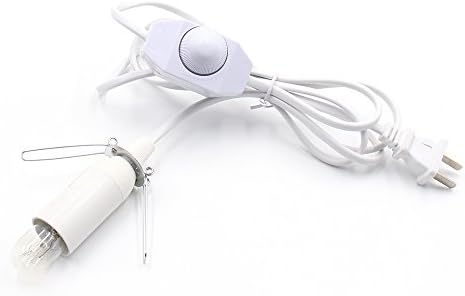 Y-STOP Himalayan Salt Lamp Cord with Dimmer Switch Original Replacement cord with One 15W Bulbs