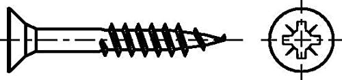 Spax Screw Spax Countersunk Head Phillips Screws Thread or Cross total-acier ZINGUE White, 0/1034/001/ 4,0/ 70/ /01 - Image 3