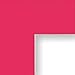 Craig Frames B800 11x14-Inch Mat, Single Opening for 8x10-Inch Image, Hot Pink with Cream Core