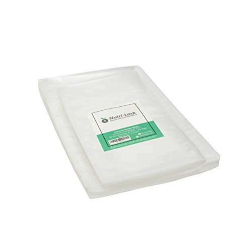 NutriLock Vacuum Sealer Bags. 100x Quart (8x12) and Pint (6x10) Vac