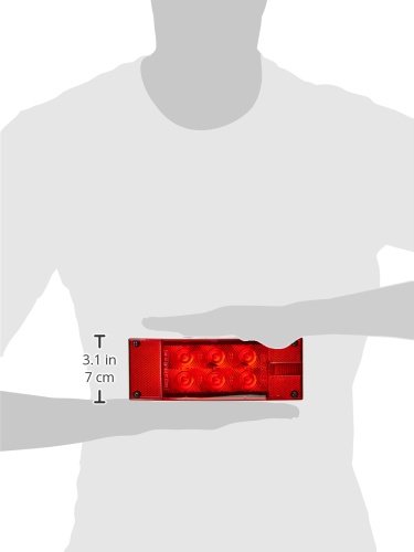 Blazer C7280 LED Rectangular Low Profile Submersible Trailer Light Kit