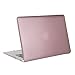 MOSISO Plastic Hard Case & Keyboard Cover & Screen Protector Compatible with MacBook Air 11 Inch, Pure Light Pink Gold