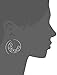 Amazon Collection Diamond Cut Rhodium-Plated Sterling Silver Threader Earrings (1.7