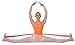 Zenmarkt Stretch Bands for Flexibility and Strength - Ballet Stretch Bands Ideal to Have as Dance Equipment in Every Competition - Suitable for Gymnastics, Cheerleading, and Pilates Training(Pink)