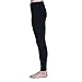 Cashmere Silk Ribbed Knit Men Thermal Pant Long Johns Bottom-USXL-Black