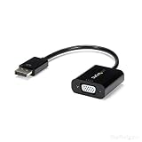 StarTech.com DisplayPort to VGA Display Adapter - 1080p 1920x1200 - Active DP to VGA (Male to Female) HD Video Converter for laptop/PC/Monitor (DP2VGA3)