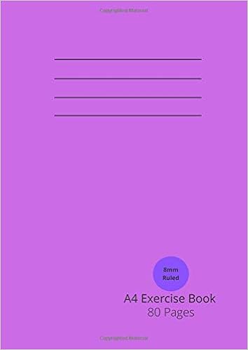 Exercise Book Dyslexia Visual Stress Tinted Cream Colour Paper 80 Page 8mm Line Ruled And Margin School Exercise Book Notebook Notepad Thick 90gsm Paper Purple Cover Tinuk Tinuk Amazon Com Books