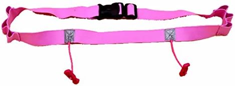eCiclico Marathon Triathlon Race Number Belt With Number Holder (pink)