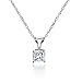 white gold cross pendant