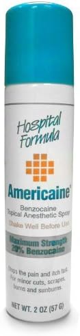 Hospital Formula Americaine Hemorrhoid Aerosol Can Spray, 2 Ounce by Americaine