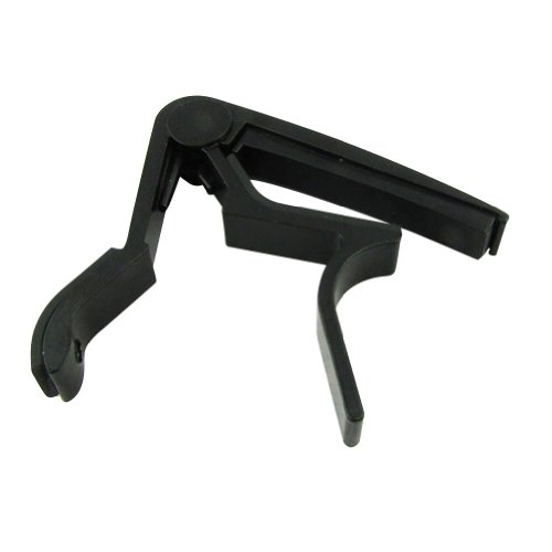 Musiclily Metal Guitar Capo for Acoustic Classical Guitar,Black