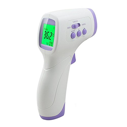 Pets Digital Thermometer, Non-Contact Forehead Infrared Thermometer, Veterinary Thermometer For Baby, Adults, Cat, Dog, Cow or Objects. Digital Vet Thermometer monitor animal Temperature