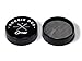 Doobie Doo Crew Extra Large Metal Herb Grinder with Catcher 2.95 Inch 4 Piece Black