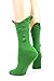 Foot Traffic Women's 3D Socks, Alligator (Shoe Sizes 4-10)