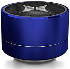 Xtreme Mini Round Helix Light-Up Bluetooth Speaker (Blue)