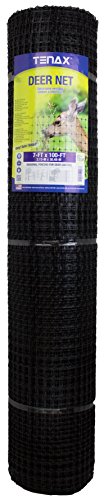 Tenax 2A040006 Deer Net, Black, 7-Feet by 100-Feet