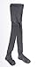Women's Winter Cotton Cable Knit Sweater Footed Tights (S/M, Dark Gray)