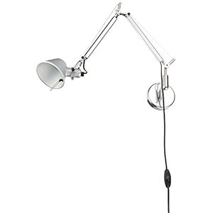 Artemide – Tolomeo Faretto Micro wandlamp. Hoogwaardige wandlamp met draai- en draaibare spot van aluminium. Made in…