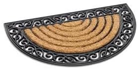 Bruce Starke Viking Half Moon Doormat 45x75cm