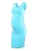 Liu & Qu Women's Maternity Sleeveless Tank Dresses Side Ruching Bodycon Dress For Daily Wearing Or Baby shower