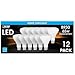Feit Electric LED BR30 Flood Daylight 12-pack