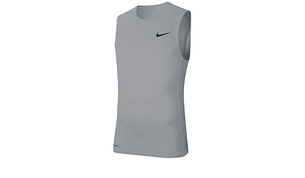 Amazon.com: Nike Pro compresión sin mangas Top Bv5600-010, 3XL, Gris/Negro  (Smoke Grey/Black) : Ropa, Zapatos y Joyería