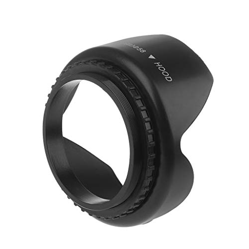 58mm Screwed Flower Petal Sunshade Lens Hood For Nikon Canon