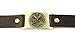 1000K' ways Designs Wealth Attraction Seal of Solomon Bracelet, Leather, Adjustable