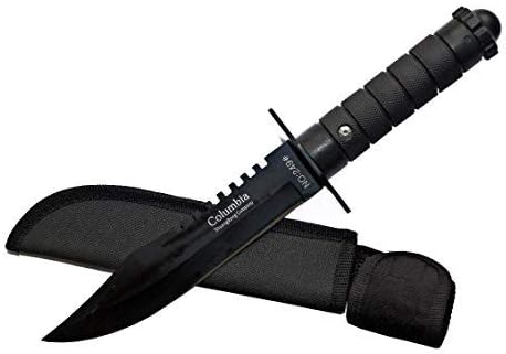 RUATAM HANDICRAFTS Outdoor Knife with Cover for Hiking Camping